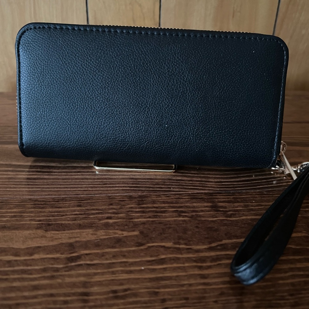 Target Black Clutch Wristlet Sleek Design